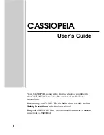 Preview for 1 page of Casio Cassiopeia BE-300 User Manual