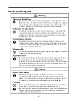 Preview for 4 page of Casio Cassiopeia E-125 Getting Started Manual