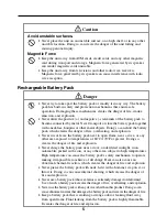 Preview for 5 page of Casio Cassiopeia E-125 Getting Started Manual