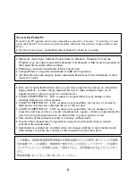 Preview for 2 page of Casio Cassiopeia E-200 Getting Started Manual