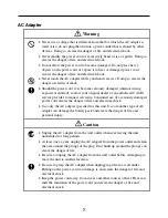 Preview for 7 page of Casio Cassiopeia E-200 Getting Started Manual