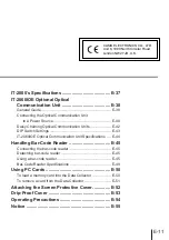 Предварительный просмотр 10 страницы Casio CASSIOPEIA IT-2000D User Manual