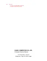 Предварительный просмотр 40 страницы Casio CDP-120 Service Manual & Parts List