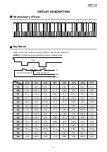 Preview for 6 page of Casio CDP-130 Service Manual & Parts Manual