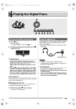 Предварительный просмотр 7 страницы Casio CDP-135 User Manual