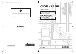 Casio CDP-235R User Manual preview