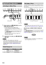 Preview for 9 page of Casio CDP-S160 User Manual