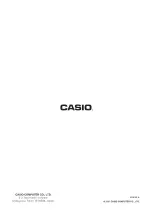 Preview for 32 page of Casio CDP-S160 User Manual