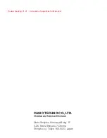 Предварительный просмотр 18 страницы Casio CE-6000 Troubleshooting Manual