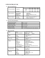 Preview for 3 page of Casio CE-T300 Service Manual