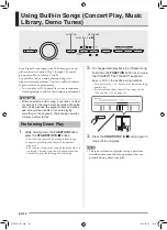 Preview for 19 page of Casio Celviano AP-21 User Manual