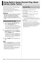 Preview for 13 page of Casio Celviano AP-265 User Manual