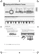 Preview for 8 page of Casio Celviano AP-460 User Manual