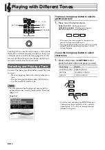 Предварительный просмотр 12 страницы Casio CELVIANO GP-310 User Manual