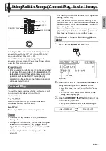 Предварительный просмотр 27 страницы Casio CELVIANO GP-310 User Manual