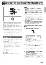 Preview for 31 page of Casio CELVIANO GP-510 User Manual