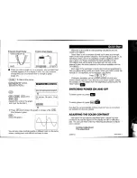 Preview for 3 page of Casio CFX-9800G Owner'S Manual