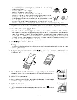 Предварительный просмотр 7 страницы Casio CFX-9850G PLUS Service Manual & Parts Manual