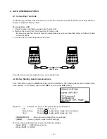 Предварительный просмотр 10 страницы Casio CFX-9850G PLUS Service Manual & Parts Manual