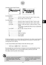 Предварительный просмотр 333 страницы Casio CFX-9850GB PLUS User Manual