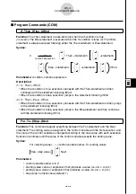 Предварительный просмотр 404 страницы Casio CFX-9850GB PLUS User Manual