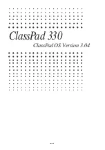 Preview for 11 page of Casio ClassPad 330 User Manual