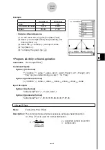 Preview for 428 page of Casio ClassPad 330 User Manual