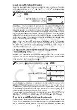 Preview for 9 page of Casio College 2D+ User Manual