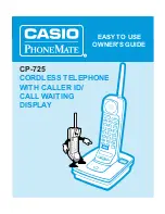 Preview for 38 page of Casio CP-725 User Manual