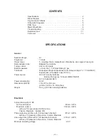 Preview for 2 page of Casio CPS-130 Service Manual