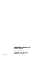 Preview for 24 page of Casio CPS-85 Service Manual