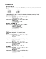 Preview for 4 page of Casio CSF-5350 Service Manual & Parts List