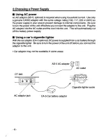 Preview for 8 page of Casio CT-840 Operation Manual