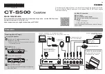 Preview for 1 page of Casio CT-S500 Quick Start Manual