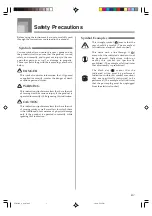 Предварительный просмотр 3 страницы Casio CTK-110 User Manual