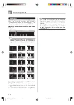 Предварительный просмотр 22 страницы Casio CTK-110 User Manual