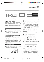 Предварительный просмотр 23 страницы Casio CTK-110 User Manual