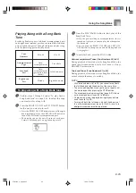 Предварительный просмотр 27 страницы Casio CTK-110 User Manual