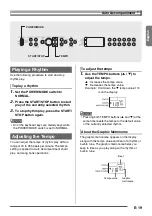 Предварительный просмотр 21 страницы Casio CTK-240 User Manual