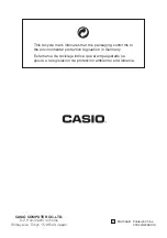 Предварительный просмотр 46 страницы Casio CTK-240 User Manual