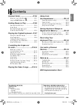 Preview for 3 page of Casio CTK-3400SK User Manual