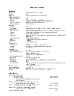 Preview for 3 page of Casio CTK-431 Service Manual