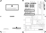 Casio CTK-4400 User Manual preview