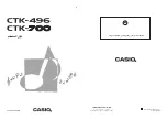 Preview for 92 page of Casio CTK-496 (Arabic) ‫دليل االستخدام