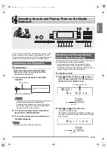 Preview for 21 page of Casio CTK-5200 User Manual