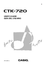 Preview for 1 page of Casio CTK-720 User Manual