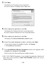 Preview for 14 page of Casio CW-E60 - Disc Title Printer B/W Thermal Transfer User Manual