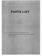 Preview for 58 page of Casio CZ-5000 Service Manual & Parts List