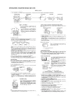 Предварительный просмотр 1 страницы Casio Databank DBC30 Operation Chart