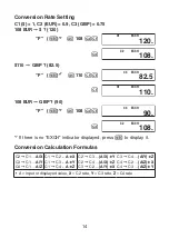 Preview for 14 page of Casio DE-12E User Manual